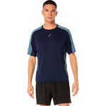 ASICS Kleding ASICS Fujitrail Elite Hardloopshirt Heren-donkerblauw, grijs