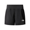 Sunriser 4in Hardloopshorts Dames-Zwart