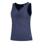 Limited Sports Tanktop Limited Sports Top Bubble Tanktop Dames - donkerblauw