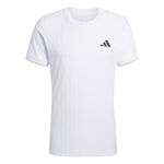 adidas T-shirt adidas Flft Pro T-shirt Heren-wit