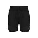 Odlo Kleding Odlo X-Alp Trail 6in 2in1 Hardloopshorts Heren-Zwart