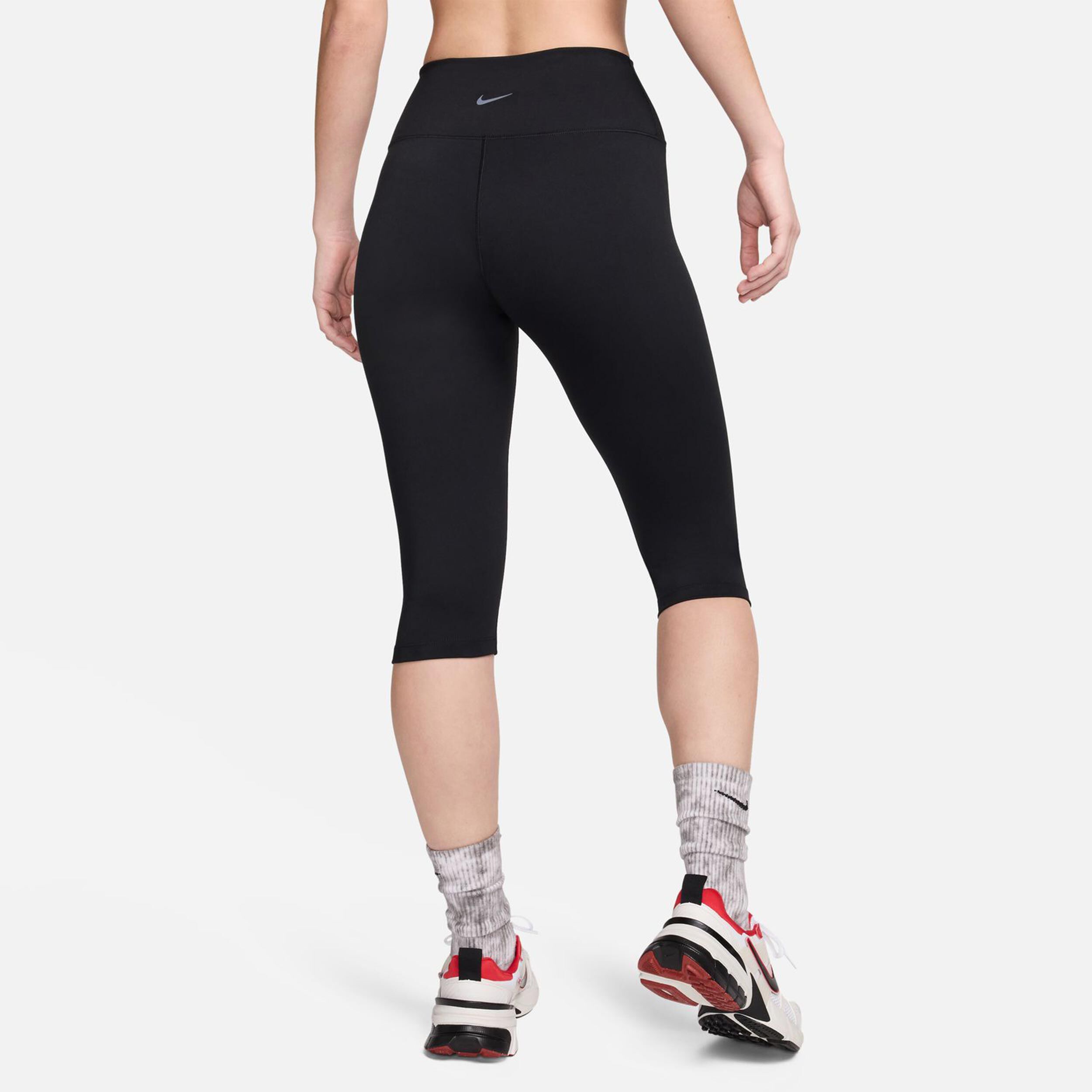 Dri Fit One High Waisted Capri Tight Dames Zwart