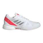 adidas Tennisschoenen adidas Stella Court Allcourt Schoen Dames-Wit,Rood