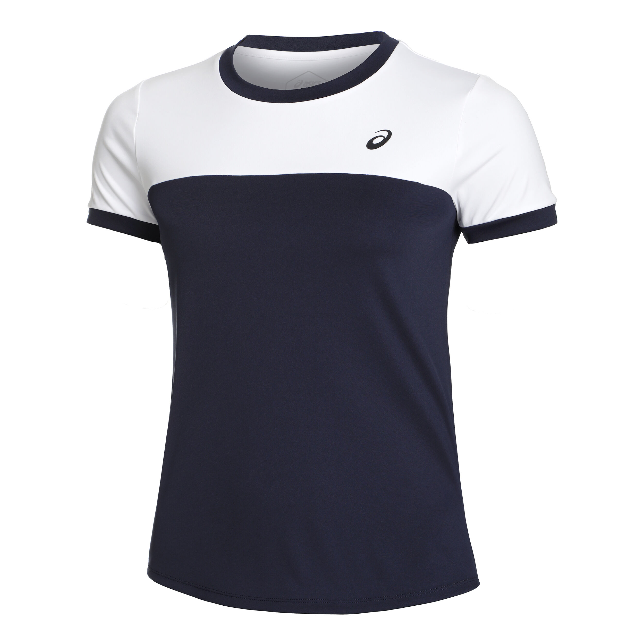 Buy ASICS Court T shirt Dames Donkerblauw Wit online Tennis Point NL