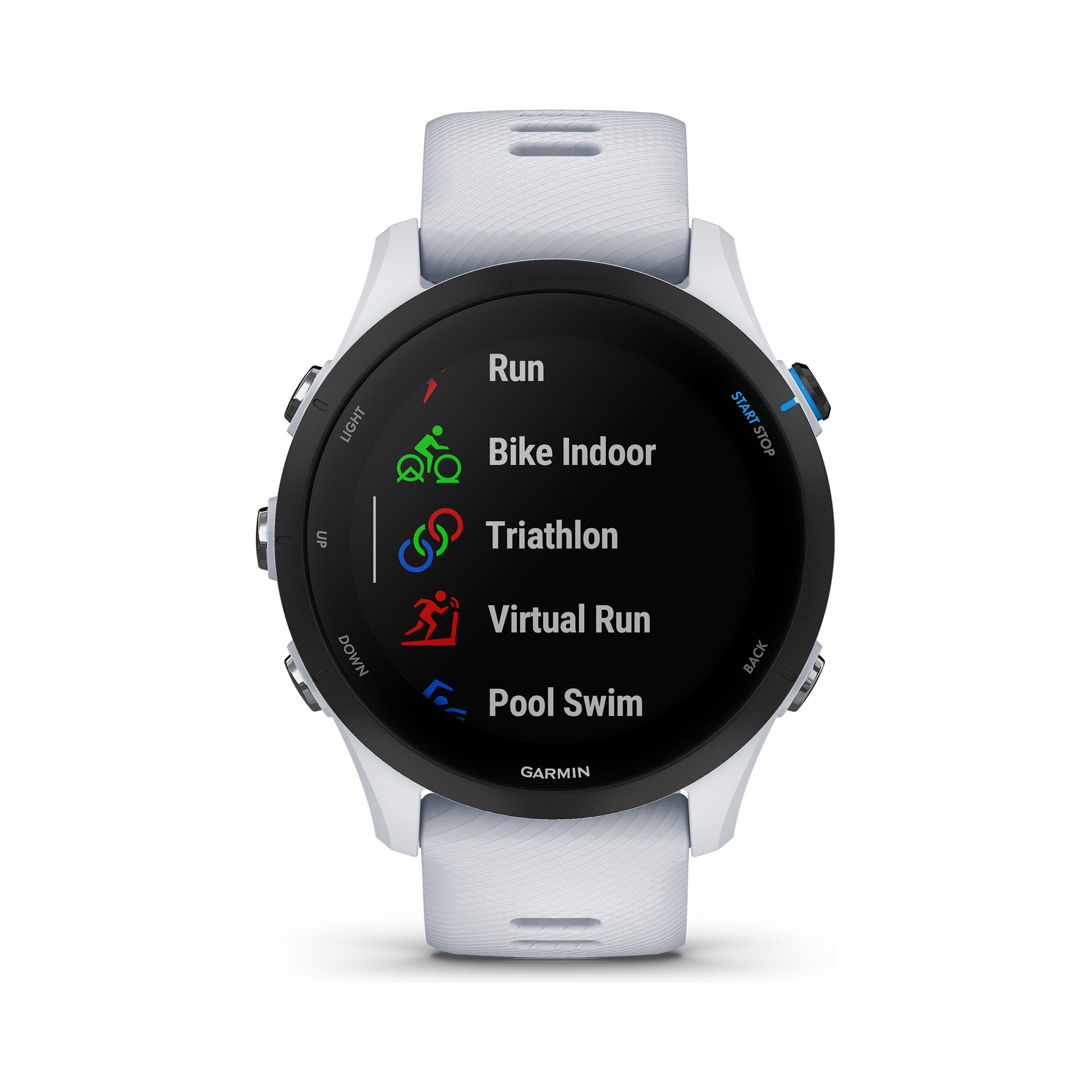 Buy Garmin Forerunner 255 Music Polshorloge Wit online Tennis Point NL
