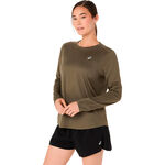 ASICS Kleding ASICS Core Hardloopshirt Dames-groen