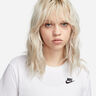 New Sportswear Club T-shirt Dames-Wit