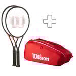 Wilson 2x CLASH 100 V3.0 FRM plus Schlägertasche
