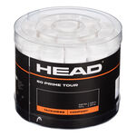 HEAD Overgrips HEAD  Prime Tour Verpakking 60 stuks - wit