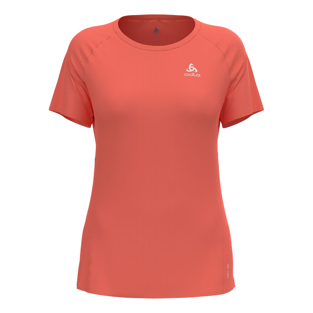 Odlo Essential Chill-Tec Crew Neck Hardloopshirt Dames