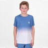 Crew Gradiant T-shirt Jongens-Blauw,Wit