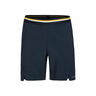 Performance Shorts Heren-Donkerblauw,Goudgeel