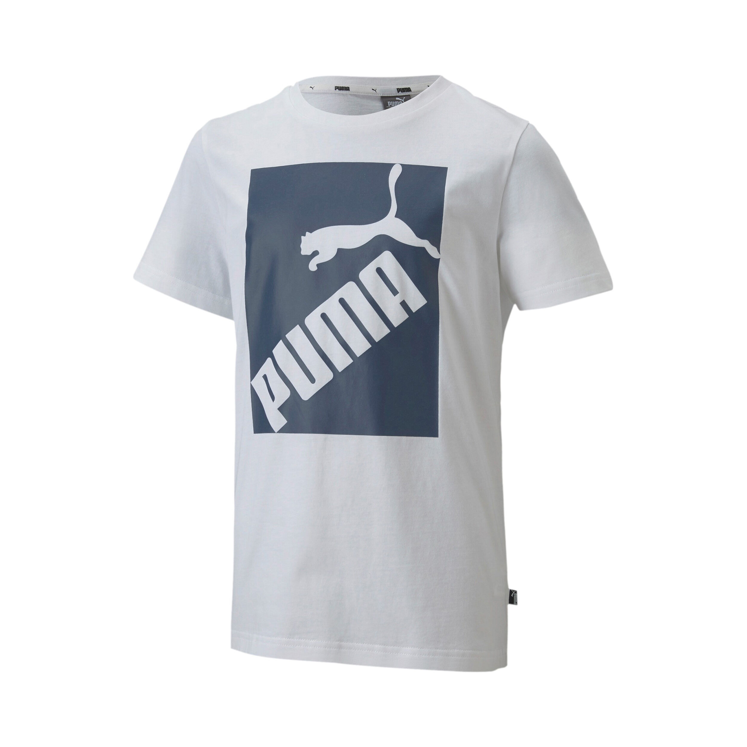 Puma Big Logo T-shirt Jongens - Wit 