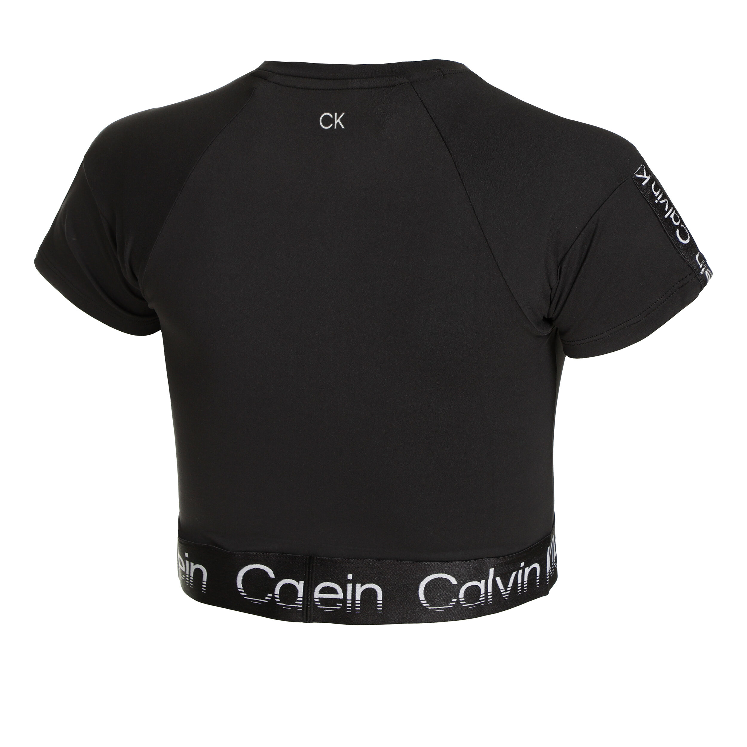 Buy Calvin Klein Cropped T shirt Dames Zwart online Tennis Point NL