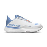 Babolat Tennisschoenen Babolat SFX EVO AC Allcourt schoen Dames-wit, lichtblauw
