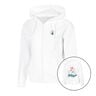 Create Flower Zip Hoody W