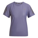 adidas Kleding adidas  Own the Run Hardloopshirt Dames - paars
