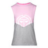 Elinam Lifestyle Tanktop Dames-Roze,Lichtgrijs