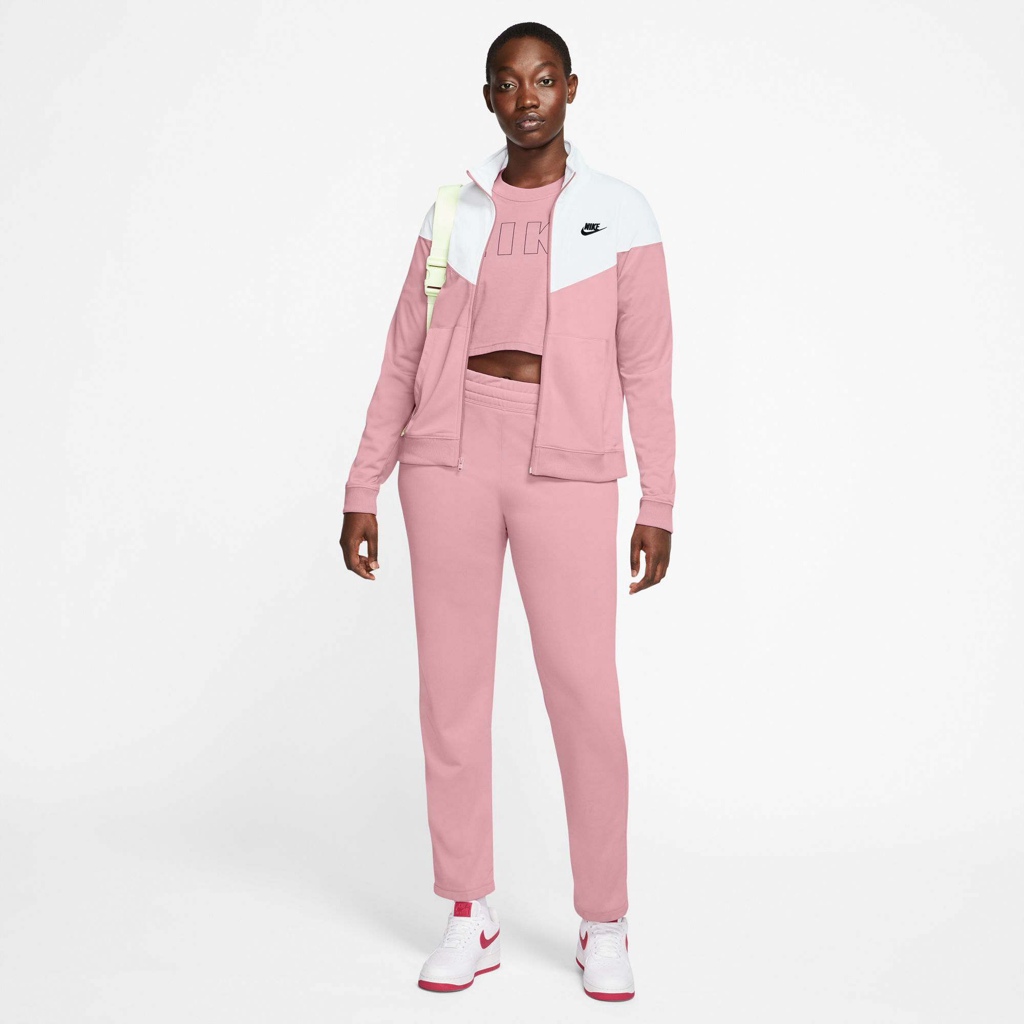 Roze trainingspak nike sale