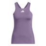 Y Tanktop Dames-Paars,Wit