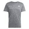 Own The Run Hardloopshirt Heren-Zwart,Donkergrijs
