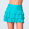 Linen Nouveau Awesome Ruffle Rok Dames-turkoois