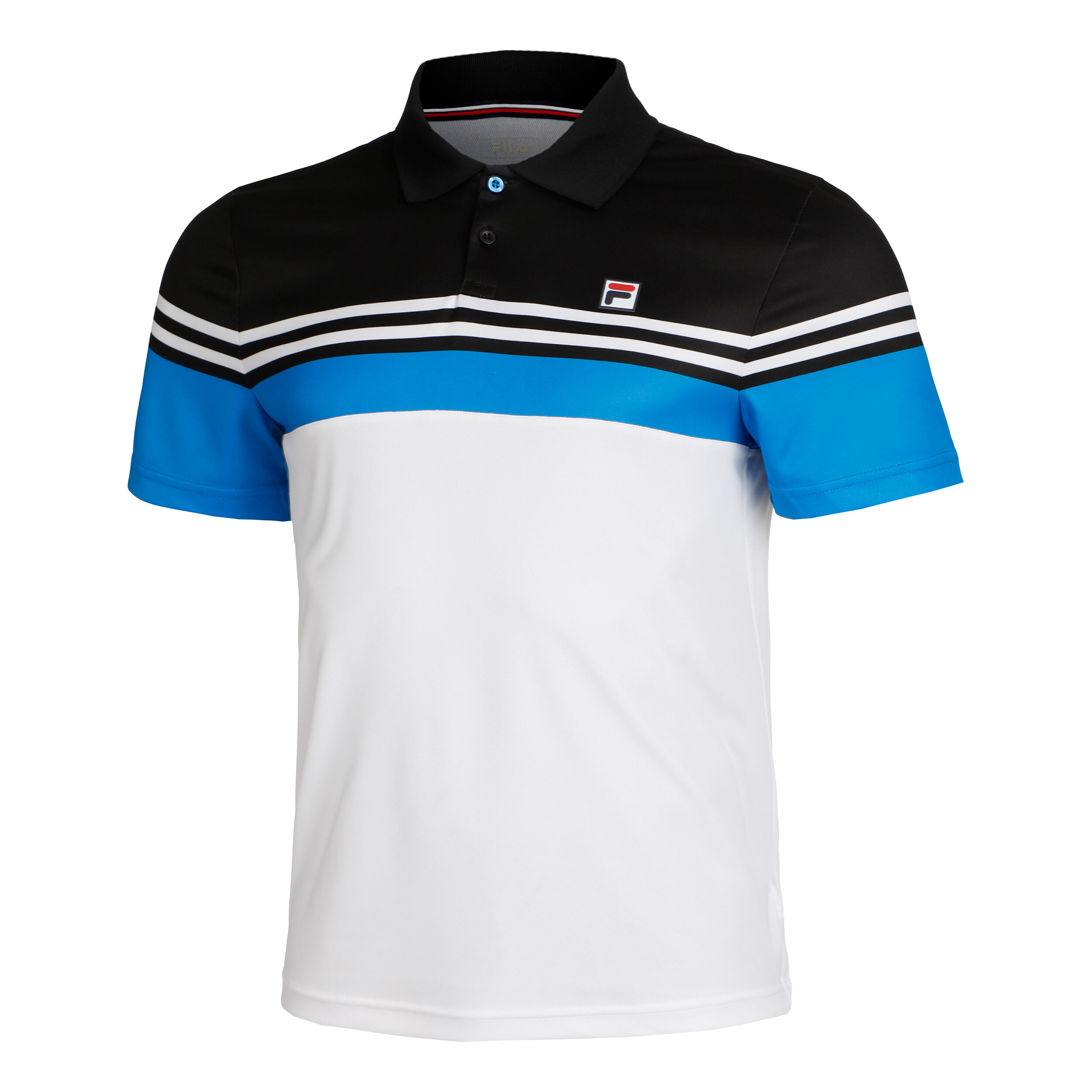 Buy Fila Paul Polo Heren Wit Veelkleurig online Tennis Point NL