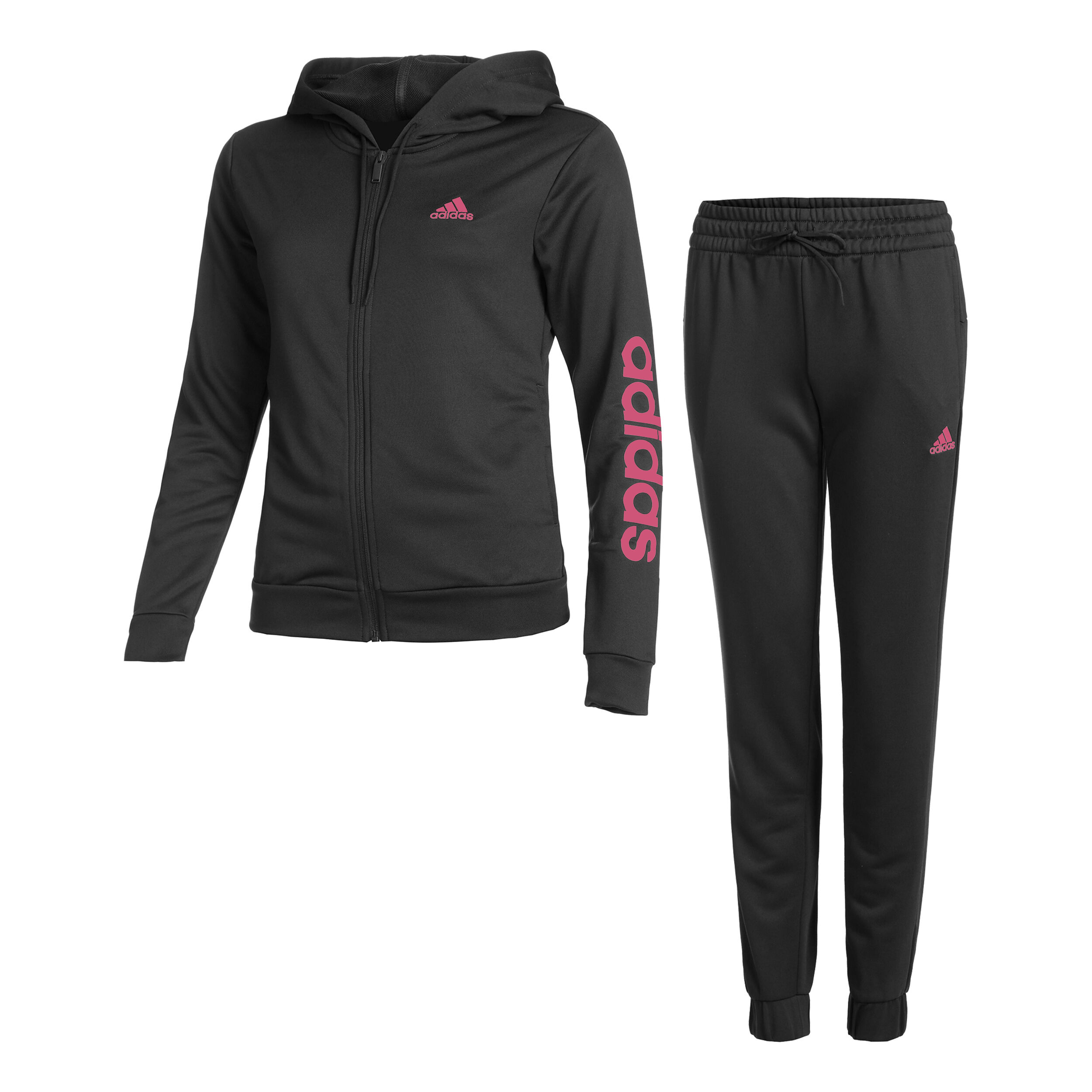 Buy adidas Linear Trainingspak Dames Zwart online Tennis Point NL