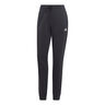 Essentials Linear French Terry Cuffed Trainingsbroek Dames-Zwart,Wit