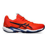 ASICS Tennisschoenen ASICS Solution Speed FF 3 Allcourt schoen Heren - oranje, donkerblauw
