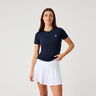 Ace Slim T-shirt Dames-Donkerblauw
