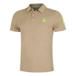 Quiet Please Kleding Quiet Please Wild Tournament Hori Polo Heren-Beige,Veelkleurig