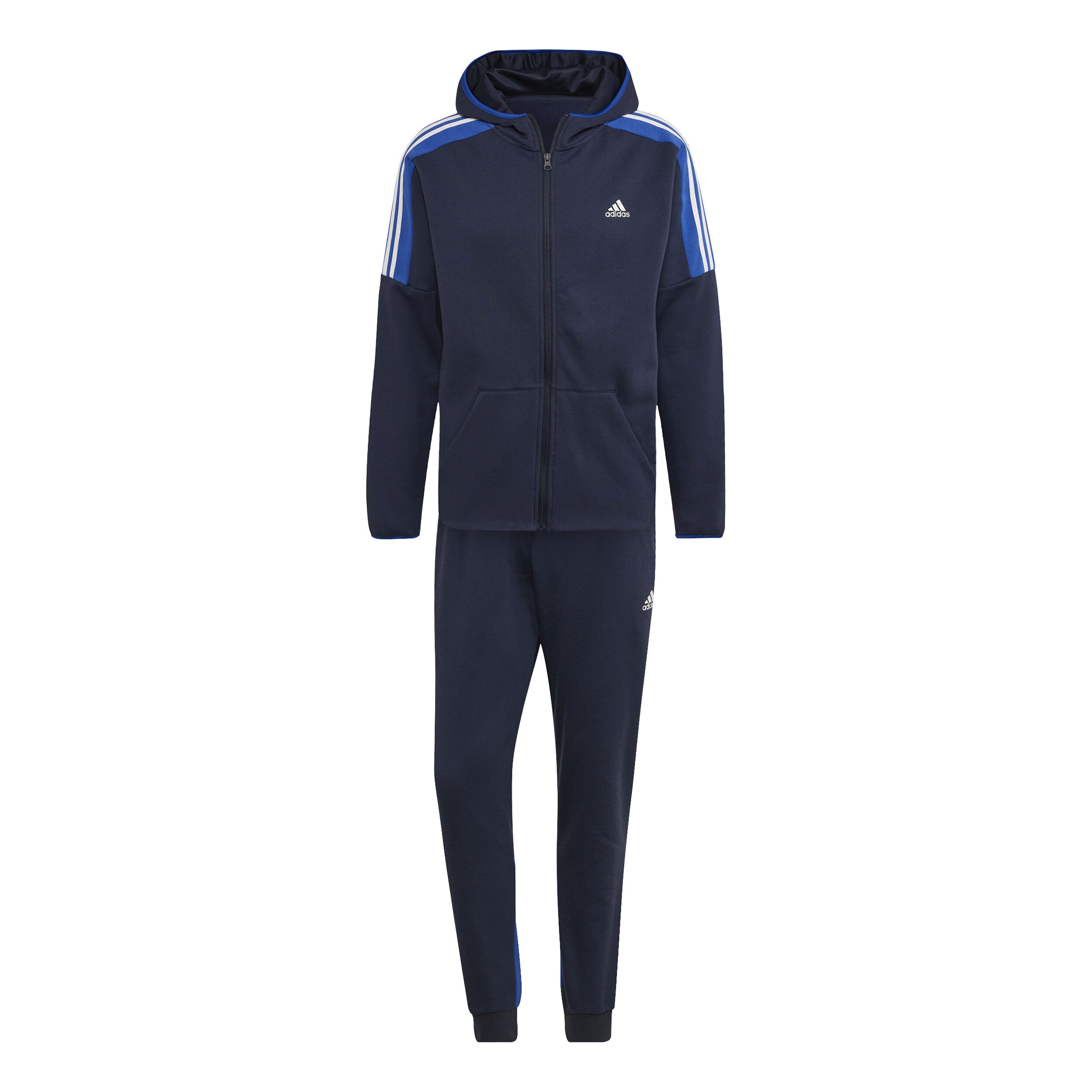 Buy adidas Fleece Color Block Trainingspak Heren Blauw online Tennis Point NL