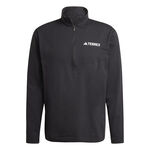 adidas Longsleeve adidas Terrex MT Half-Zip Hardloopshirt Heren-Zwart