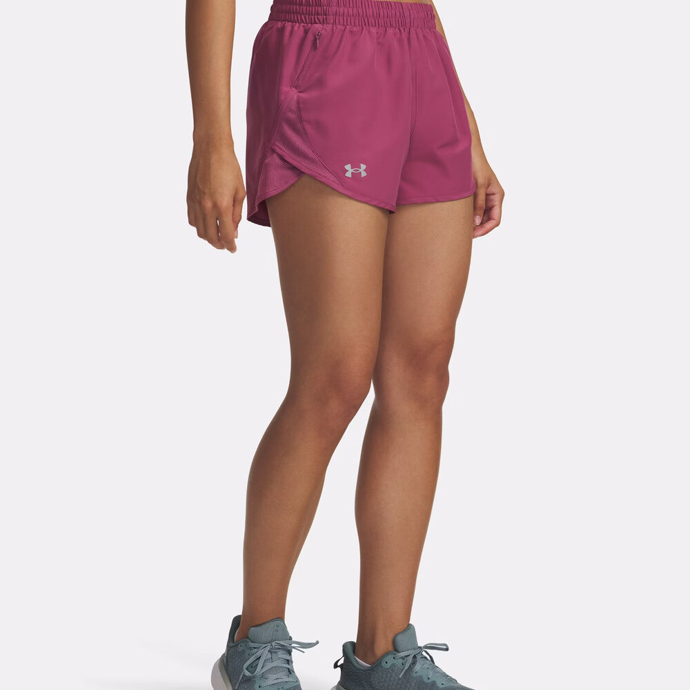 Under Armour Fly By 3in Hardloopshorts Dames