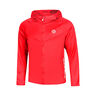 Crew Hood Trainingsjack Jongens-Rood