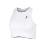 On Kleding On Court Crop Tanktop Dames-Wit