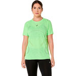 ASICS Hardloopshirt ASICS Metarun Hardloopshirt Dames-groen