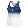 Crew Gradiant Tanktop Dames-Donkerblauw,Wit