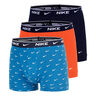 Essential Cotton Stretch Trunk Boxershort - Verpakking 3 stuks Heren-lichtblauw, oranje
