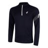 Icon 1/2 Zip Hardloopshirt Heren-Donkerblauw
