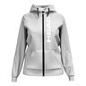 Club Original Full Zip Sportjas Dames-Lichtgrijs