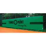 Tennis-Point Toebehoren tennisbaan Tennis-Point Winddoek 12x2m-Groen