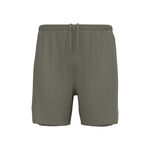 Odlo Kleding Odlo Essential 6in 2in1 Hardloopshorts Heren-Kaki