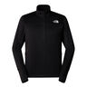 Winter Warm Pro 1/4 Zip Hardloopshirt Heren-Zwart