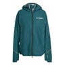 Terrex XPR Light Rain Hardloopjas Dames-Petrolblauw