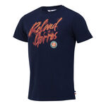 Roland Garros Kleding Roland Garros T-shirt Heren-Donkerblauw