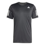 adidas Tenniskleding adidas Club 3Stripes T-shirt Heren-zwart