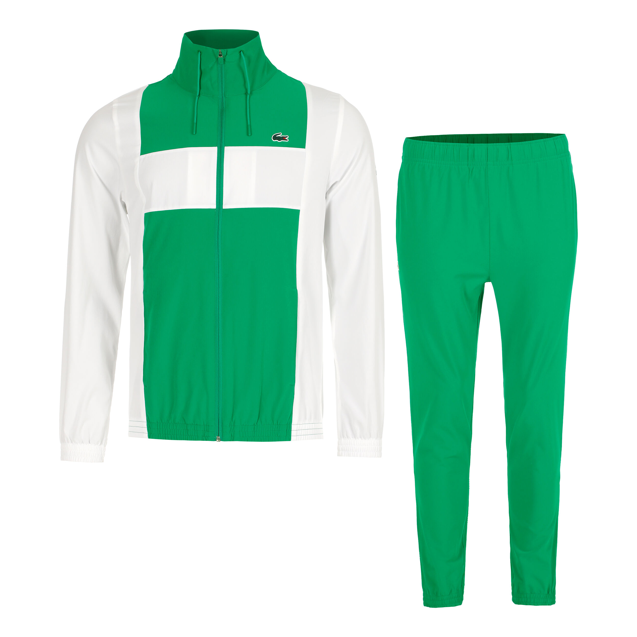 Buy Lacoste Trainingspak Heren Wit Groen online Tennis Point NL